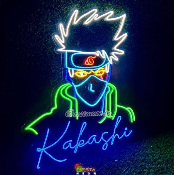Naruto Led Neon - Anime Wall Art