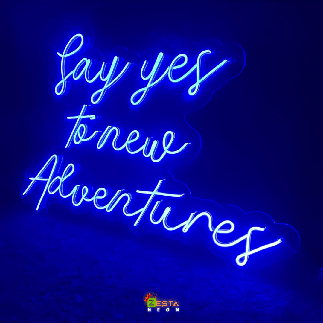 Enjoy The Journey, Perfect Travel Neon Sign