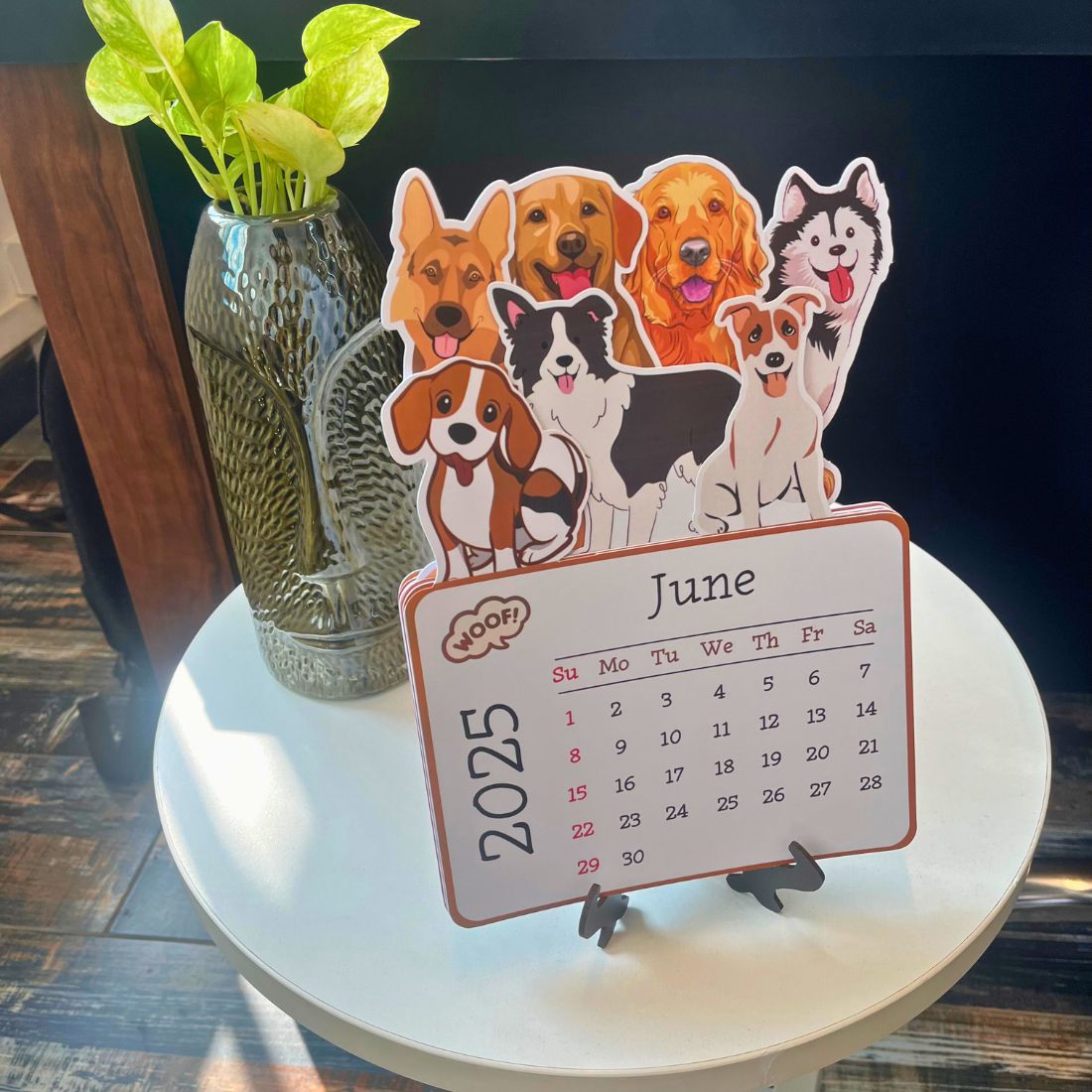 kawaii calender 2025 -Dogs