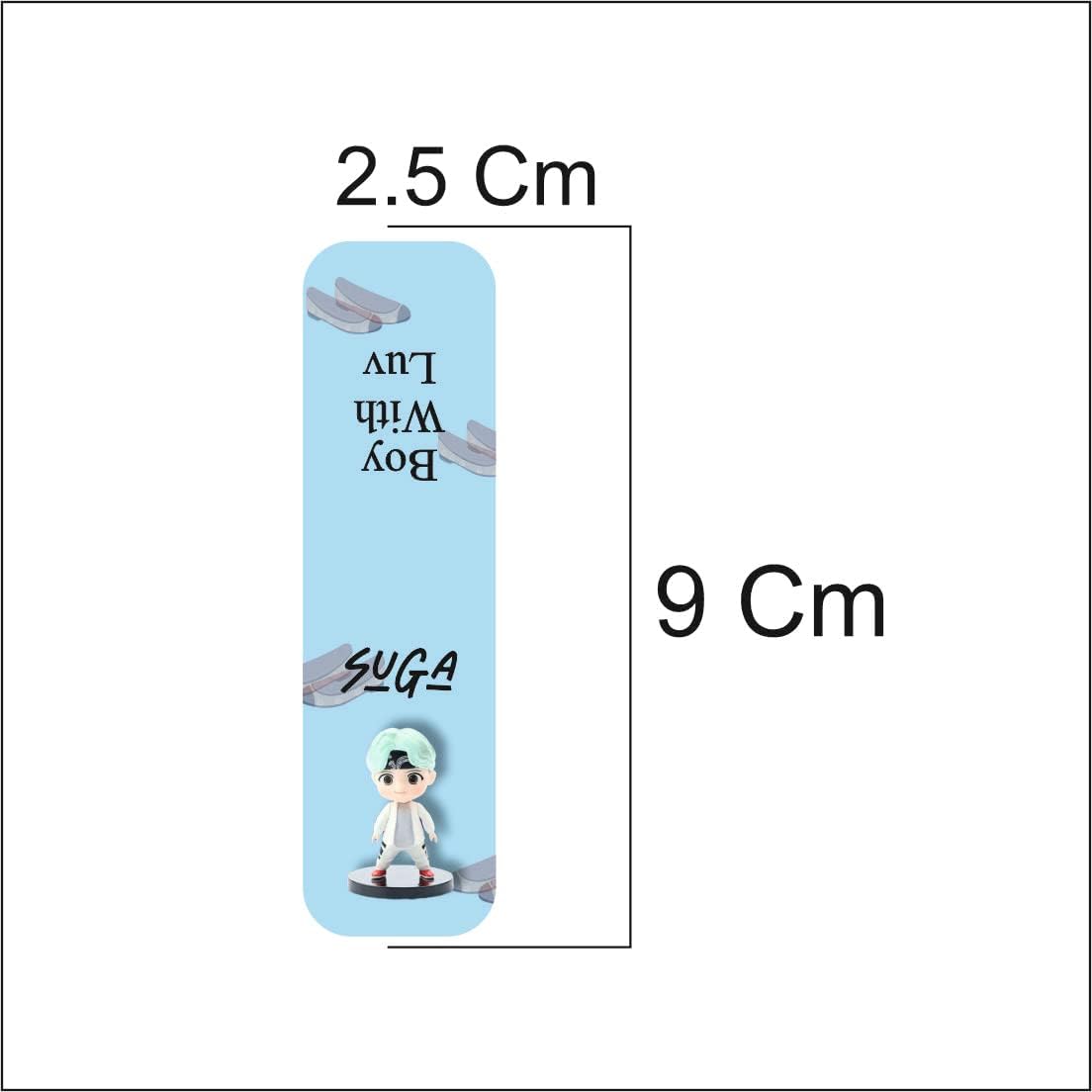 3D BTS Magnetic Bookmark