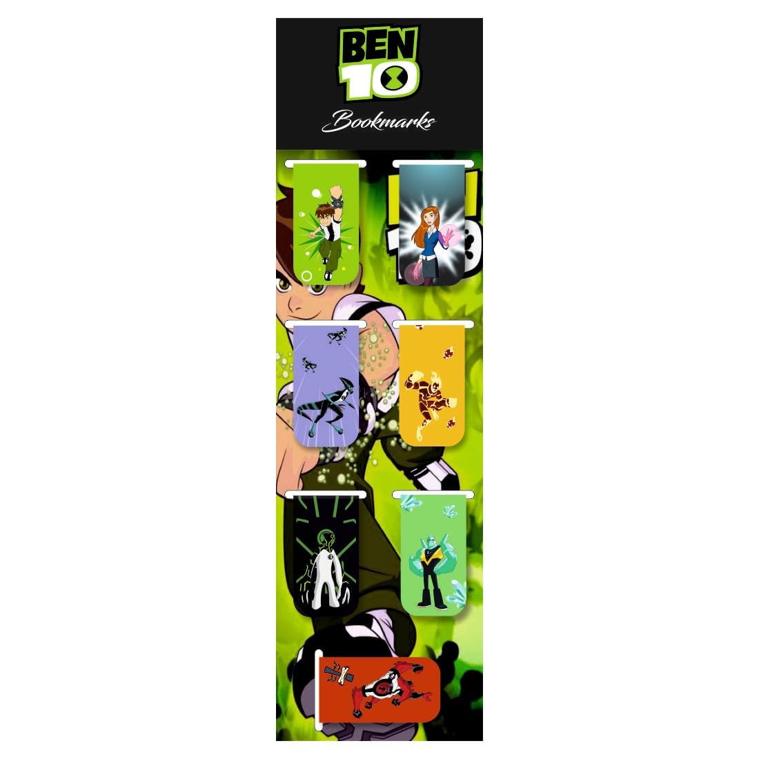 3D Ben 10 Magnetic Bookmark