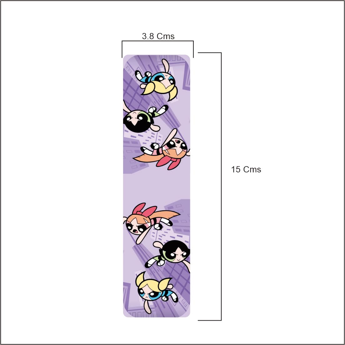 3D Powerpuff Girls Magnetic Bookmark