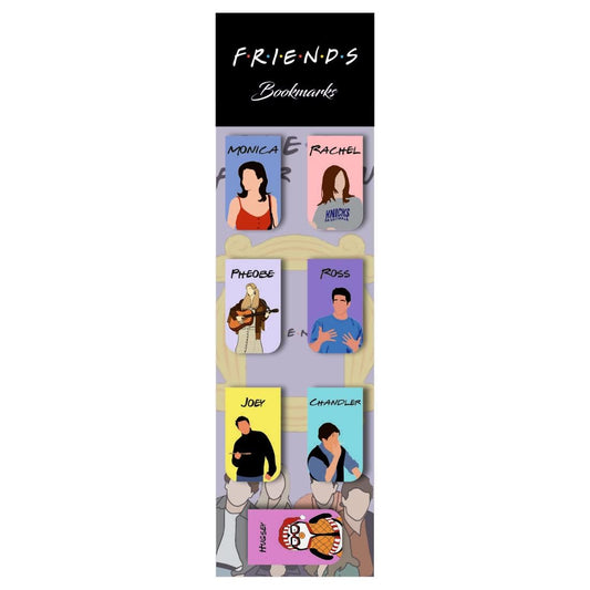 3D Friends Magnetic Bookmark