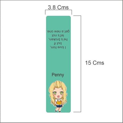 3D Big Bang Theory Magnetic Bookmark