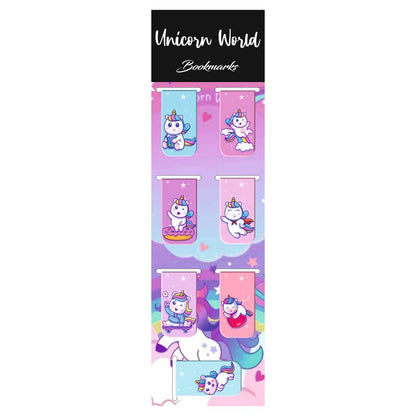 3D Unicorn Magnetic Bookmark