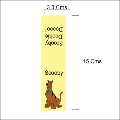 3D Scooby Doo Magnetic Bookmark