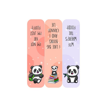 3D Panda Magnetic Bookmark