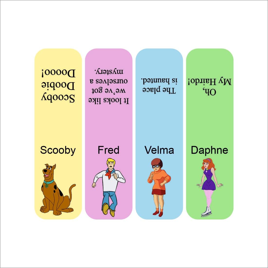 3D Scooby Doo Magnetic Bookmark