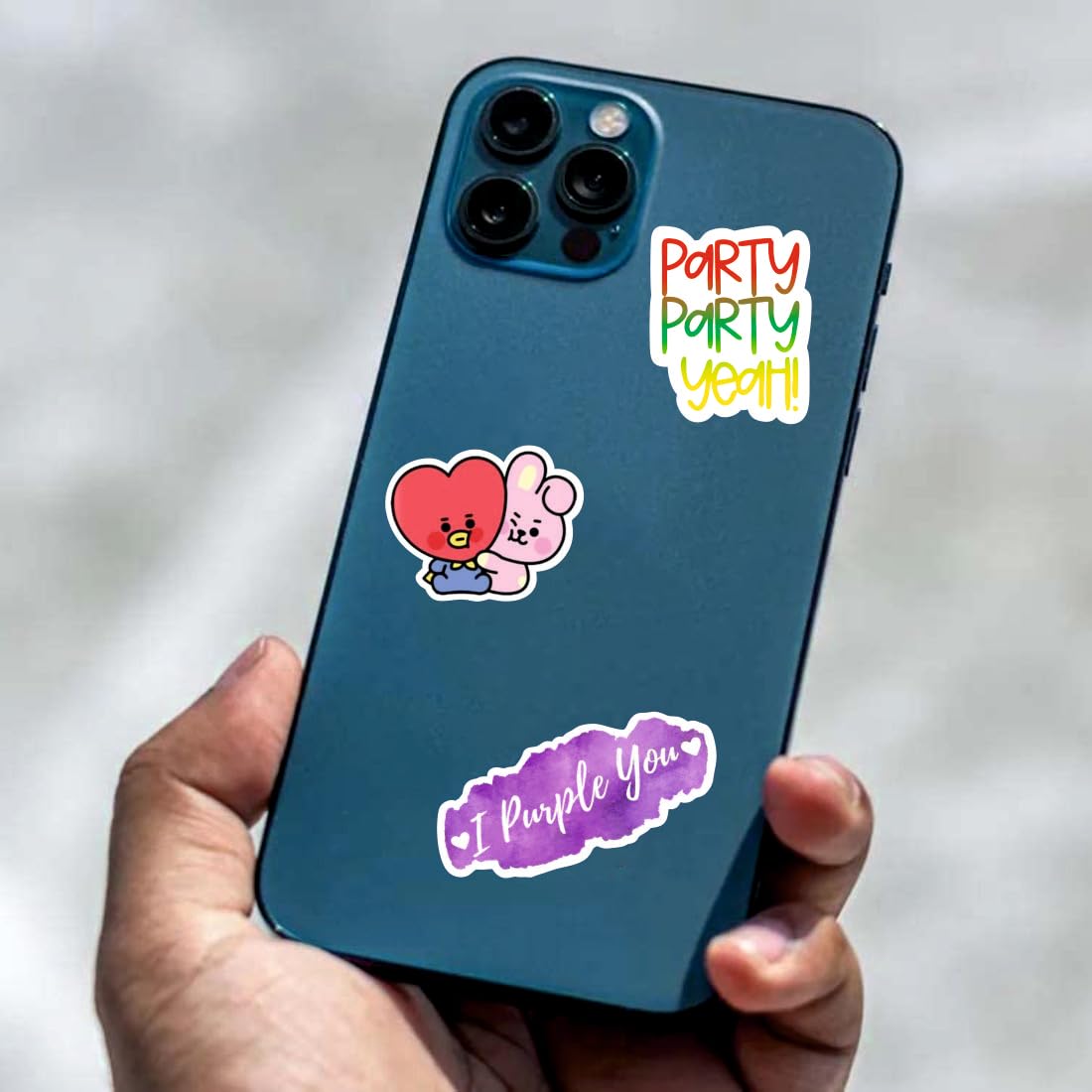 BTS Vinyl Waterproof Sticker (pack of 50)