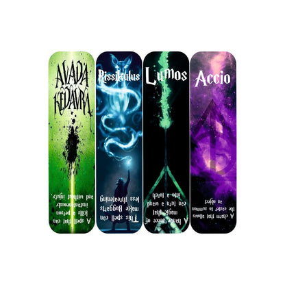 3D Harry Potter Spell Magnetic Bookmark