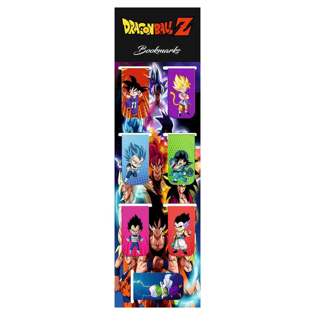 3D Dragon Ball Z Spell Magnetic Bookmark