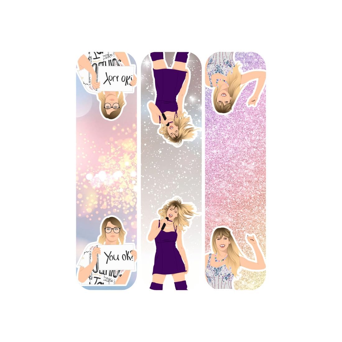 3D Taylor Swift Magnetic Bookmark