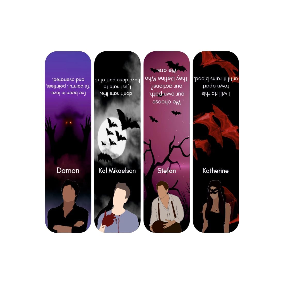 3D Vampire Diary Magnetic Bookmark