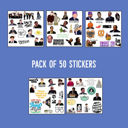 Office Vinyl Waterproof Sticker (pack of 50)