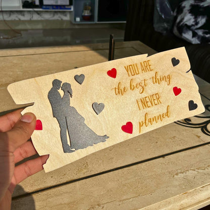 MDF Valentine Gift For Men and Women | MDF Standee