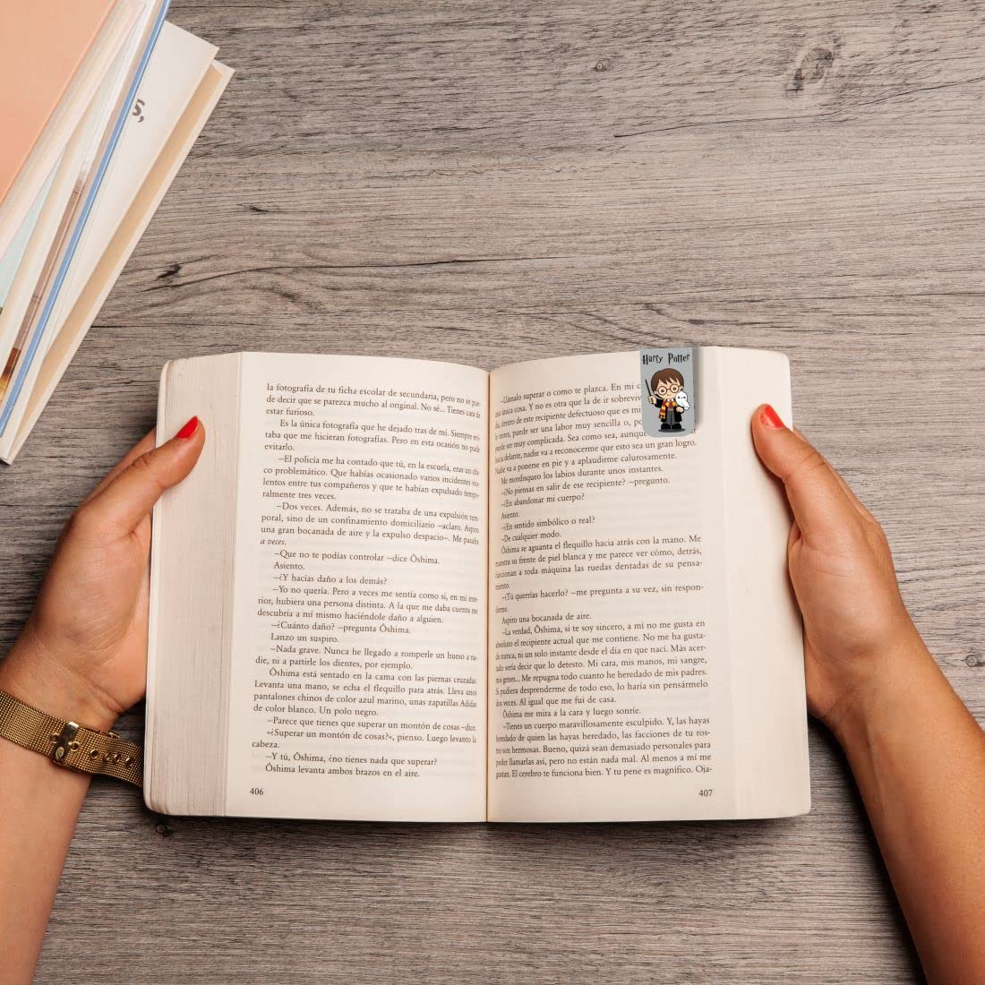 3D Harry Potter Magnetic Bookmark