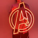 Avengers Led neon sign.